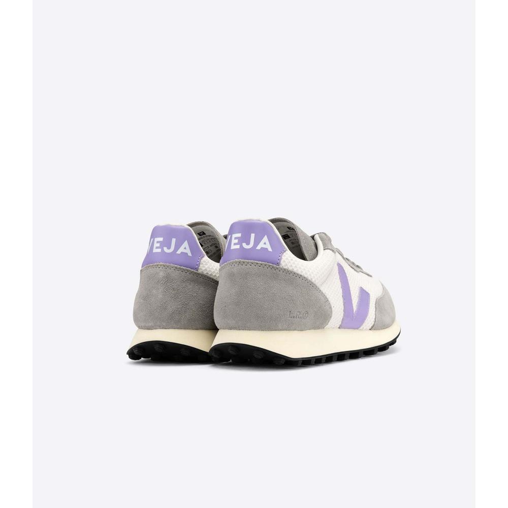 Veja RIO BRANCO HEXAMESH Loopschoenen Dames Grey/Purple | BE 425RVD